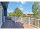 Inviting deck with white railings, offering a great outdoor living space at 9546 High Cliffe St, Highlands Ranch, CO 80129