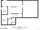 Basement floor plan featuring a recreation room, utility, bathroom, hall, and WIC at 12678 W Dorado Pl, Littleton, CO 80127