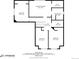 Second floor plan featuring four bedrooms, two bathrooms, a hall, and a walk-in closet at 12678 W Dorado Pl, Littleton, CO 80127