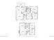 Floor plans showing layouts for the basement and upper floors of the residence at 8280 Everett Way, Arvada, CO 80005