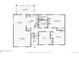 Floorplan for a two story home with three bedrooms and multiple bathrooms at 8280 Everett Way, Arvada, CO 80005
