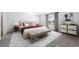Relaxing main bedroom with neutral colored walls and large window with curtains at , Aurora, CO 80019
