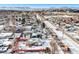 Aerial view of property with surrounding houses at 11842 W 14Th Ave, Lakewood, CO 80401