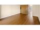 Spacious living area with hardwood floors, large closet, and neutral wall tones at 61 S Sable Blvd # C15, Aurora, CO 80012