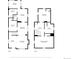 Detailed floor plan showcasing the layout of this two-story home, including room dimensions and spatial relationships at 748 Elati St, Denver, CO 80204