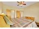 Cozy bedroom featuring a warm, inviting atmosphere with natural light and neutral decor at 766 Chimney Creek Dr, Golden, CO 80401