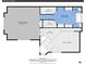 Detailed floorplan showcasing the layout of the upper level of a 2664 sq ft home at 766 Chimney Creek Dr, Golden, CO 80401