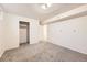 Finished basement with closet and multiple rooms at 12333 Edwards Pl, Denver, CO 80239