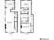 Detailed floor plan showcasing the layout of the home, including room dimensions and storage spaces at 1914 E 16Th Ave, Denver, CO 80206