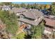 Aerial view of house and backyard at 921 Raleigh St, Denver, CO 80204