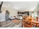 Open living area with kitchen, dining, and living spaces at 921 Raleigh St, Denver, CO 80204