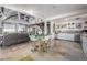 This home has an open floor plan with a kitchen bar, stainless steel appliances, and lots of room at 410 Goodrich Ave, Platteville, CO 80651