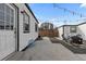 Spacious backyard featuring decorative lighting at 75 S Knox Ct, Denver, CO 80219