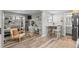 Bright, well-designed living room space with open floorplan and modern decor at 75 S Knox Ct, Denver, CO 80219