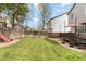 Spacious backyard with a deck, perfect for outdoor living and enjoying the landscaped surroundings at 331 Chelsea St, Castle Rock, CO 80104
