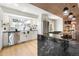 Updated kitchen with marble counters, stainless steel appliances, and a bright, airy feel at 9232 N Surrey Dr, Castle Rock, CO 80108