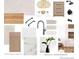 Earthy bathroom design with black fixtures, white shaker cabinets, and wood accents at 6650 W 46Th Pl, Wheat Ridge, CO 80033