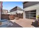 Spacious backyard area featuring a wooden deck, perfect for outdoor entertaining at 2815 W 52Nd Ave, Denver, CO 80221