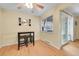 Bright breakfast nook with a sliding glass door and table perfect for morning meals at 4066 S Atchison Way # 102, Aurora, CO 80014