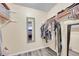 Spacious walk-in closet with ample storage, providing a practical and organized space at 4066 S Atchison Way # 102, Aurora, CO 80014