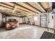 Spacious garage with shelving and room for a car at 4855 Dover St, Arvada, CO 80002