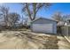 Detached single car garage at 4855 Dover St, Arvada, CO 80002