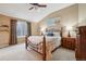 Cozy main bedroom featuring natural light and ample space at 5826 Sunburst Ave, Firestone, CO 80504