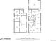 Comprehensive floor plans for both levels, showcasing the house's layout with detailed dimensions and room names at 2777 Ironton St, Denver, CO 80238