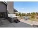 Relax in this private backyard featuring a hot tub and pool, perfect for enjoying the outdoors at 9505 Poundstone Pl, Greenwood Village, CO 80111