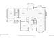 Floor plan features a kitchen, dining room, living room, study, foyer, and laundry room at 404 Yarrow Pl, Castle Pines, CO 80108