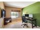 Comfortable home office with natural light, perfect for work or study at 19815 E Progress Ln, Centennial, CO 80015