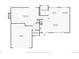 First floor plan featuring a Gathering room, kitchen, dining room, and garage with listed dimensions at 6472 W Brittany Pl, Littleton, CO 80123