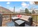 Outdoor back deck with mountain views, featuring comfortable seating perfect for relaxing and entertaining at 217 Ford St, Golden, CO 80403
