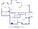 Floorplan layout for basement featuring bedroom, bathroom, recreation room and media room at 9368 S Silent Hills Dr, Lone Tree, CO 80124