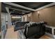 Home theater features a large screen and comfortable seating for movie nights at 9368 S Silent Hills Dr, Lone Tree, CO 80124