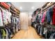 Spacious walk-in closet with custom shelving and ample storage at 340 Milwaukee St, Denver, CO 80206