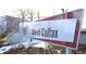 West Colfax neighborhood entrance sign welcoming residents and visitors at 1371-1373 Wolff St, Denver, CO 80204