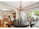 Dining room with a view of the patio at 1317 S Saint Paul St, Denver, CO 80210