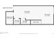 Basement plan featuring a rec room, bathroom, and storage space at 3943 W 12Th Ave, Denver, CO 80204