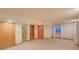 Spacious basement with ample storage, natural light, and endless possibilities at 3966 Bosque Ct, Boulder, CO 80301