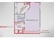 Basement floor plan featuring a rec room, laundry, bathroom, and mechanical room layout at 3966 Bosque Ct, Boulder, CO 80301