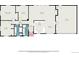 Detailed floor plan showcasing the layout and dimensions of the house with bedrooms, bathrooms, kitchen, and living spaces at 6780 Allison St, Arvada, CO 80004