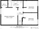 Third floor plan includes a primary bedroom, bath, walk-in closet, hall and two bedrooms at 19937 E Loyola Pl, Aurora, CO 80013
