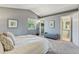 Inviting primary bedroom featuring an ensuite bathroom, and a relaxing atmosphere at 19937 E Loyola Pl, Aurora, CO 80013