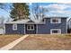 Charming blue single-Gathering home with a well-maintained lawn and inviting curb appeal at 2930 S Birch St, Denver, CO 80222