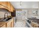 Functional kitchen featuring stainless steel appliances and a modern faucet at 2930 S Birch St, Denver, CO 80222