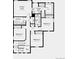 Second floor layout featuring primary suite, three bedrooms, two bathrooms, and laundry room at 8820 Whiteclover St, Littleton, CO 80125