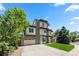 Contemporary two story home with modern design elements at 2564 S Carey Way, Denver, CO 80222