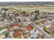An aerial shot of a neighborhood showcasing a residential area with roads and greenery at 14867 E Harvard Ave, Aurora, CO 80014