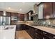Modern kitchen features sleek countertops, stainless steel appliances, and stylish backsplash at 2263 S Loveland St, Lakewood, CO 80228
